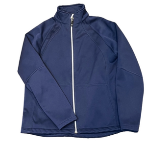 Sunice Six Layers Collection Jacket Womens Medium Navy Full Zip Fleece Lining